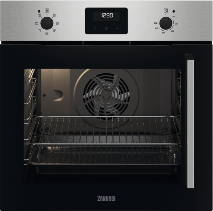 Zanussi ZOCNX3XL  Series 20 FanCook Built-in Single Electric Oven Stainless steel