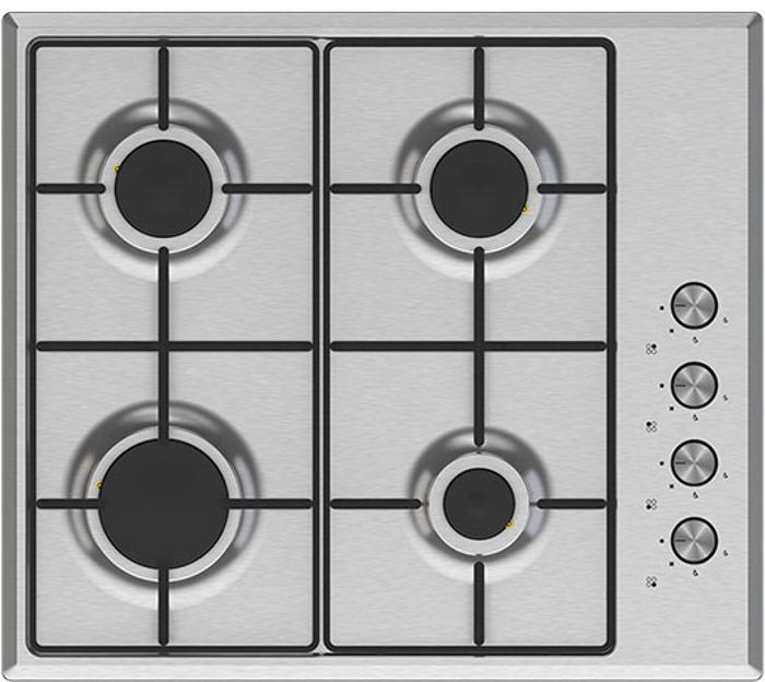 Prima PRGH106 60cm 4 x Burner Gas Hob Stainless steel