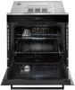 Teknix SCS63PX 60cm 10 Function Pyrolytic Oven Programmable Timer Built-in Single Electric Oven Black / Stainless Steel