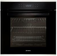 Teknix SCS63PX 60cm 10 Function Pyrolytic Oven Programmable Timer Built-in Single Electric Oven Black / Stainless Steel