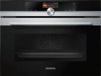 Siemens CS656GBS7B  iQ700, Built-in compact oven with steam function, 60 x 45 cm, Built-in Single Electric Oven Stainless steel