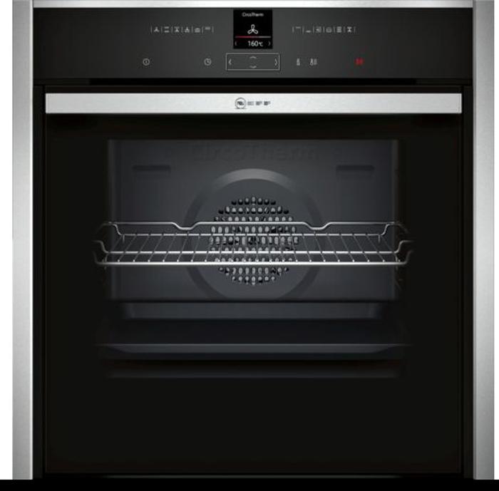 NEFF B47CR32N0B N 70 60cm Built-in Single Electric Oven Stainless steel