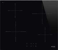 Smeg SI2641D 60cm touch control Induction Hob with Straight Edge Glass Induction Hob Black