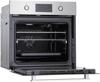 Montpellier SFOM69MX Single Multifunction 69 Litres TruFan™ Built-in Single Electric Oven Stainless steel