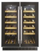 Hoover HWCB 60D UK/N H-WINE 700, 2 x Temperature Zones 38 Wine bottles ( HWCB60D ) Wine Cooler Black
