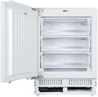 OEM RFU103 105Litres Integrated Under Counter 3 Drawer Integrated Freezer White