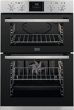 Zanussi ZOD35660XK 60cm Built-in Double Electric Oven Stainless steel