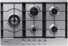 Samsung NA75J3030AS 75cm 5 Burner Gas Hob with Cast Iron Pan Supports Gas Hob Stainless steel