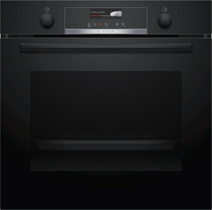 Bosch HBG539EB0 Series 6, 60 x 60cm 71-Litres Built-in Single Electric Oven Black