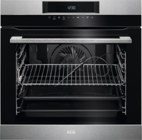 AEG BPK742320M 8000 Series Assistedcooking With Pyrolytic Cleaning Built-in Single Electric Oven Stainless steel