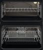 Zanussi ZPCNA4K1  Series 40 AirFry Built-Under Double Electric Oven Black
