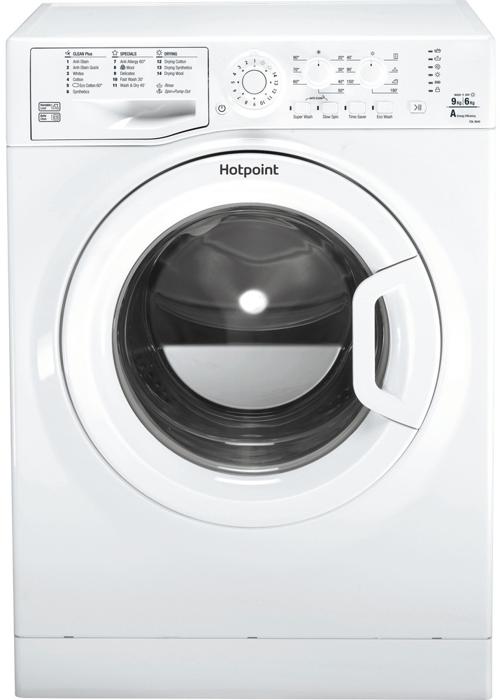 Hotpoint FUTURA FDL 9640P Freestanding Washer Dryer White