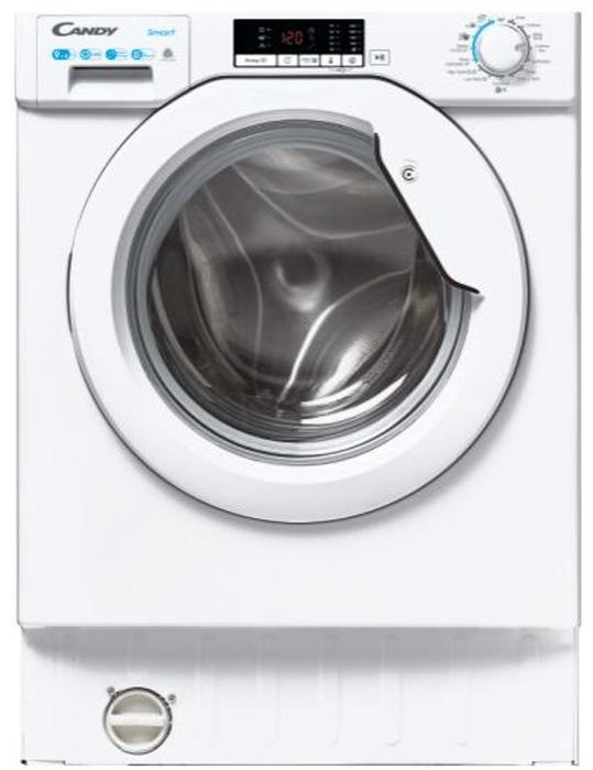 Candy CBD495D2WE 9kg Washing + 5kg drying 1400rpm Combined cycle Integrated Washer Dryer White