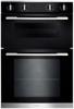 Rangemaster RMB9048BL/SS 90cm Built-In 4/8 Functions Double Built-in Double Electric Oven Black