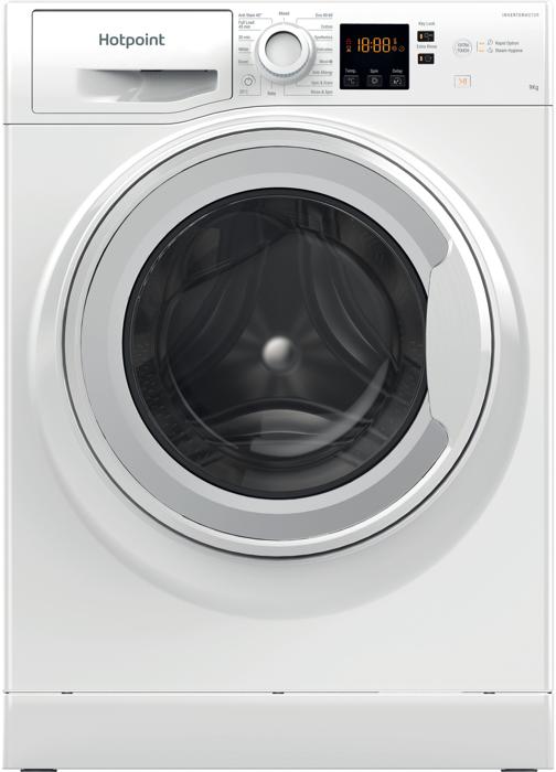 Hotpoint NSWF945CWUKN 9kg Freestanding Washing Machine White