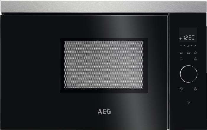 AEG MBB1756SEM 8000 Series 16.8 Litres 800W Built-in Microwave Black / Stainless Steel