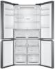 Haier HTF-540DGG7 4 doors, No Frost 528-Litres American Style Fridge Freezer Silver
