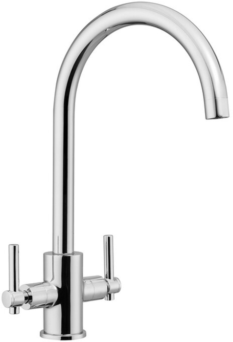 Rangemaster TFR1CM Aquaflair Dual Lever Tap Chrome