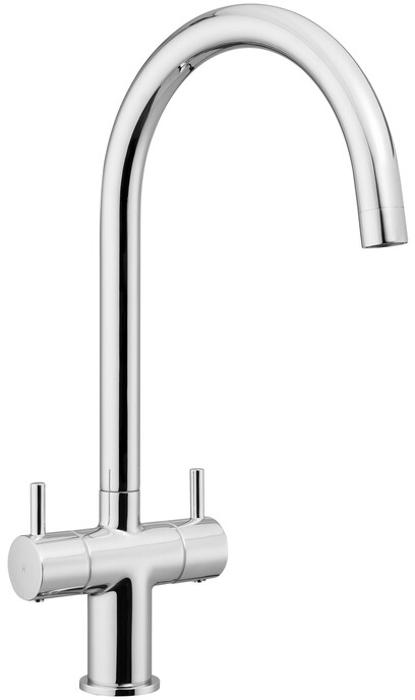 Leisure TSW1CM Aquaswan  Dual lever Tap Chrome