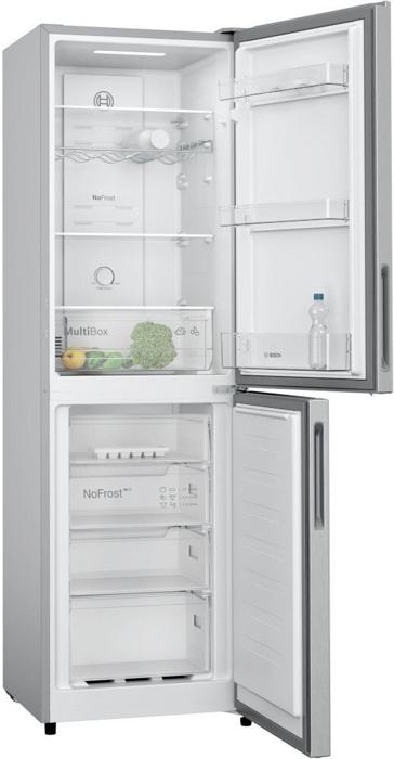 Bosch Kgn Nleag Series Cm No Frost With Freezer At Bottom Freestanding Fridge Freezer