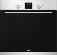 Creda C60BIFX Single Electric Fan Oven + C70GFCWX 5 Burner Gas Hob Built-in Oven and Hob Pack Stainless steel