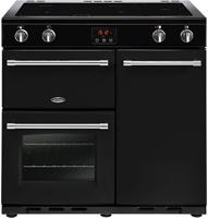 Belling Farmhouse 90EI b 90cm 444444130 Induction Range Cooker Black