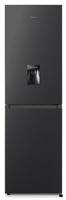 Teknix FFH1825WB Water Dispenser, Total No Frost Freestanding Fridge-Freezer Black