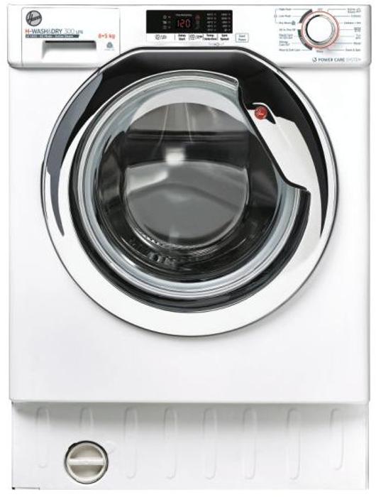 Hoover HBDS485D2ACE-80 H-Wash Integrated Washer Dryer White