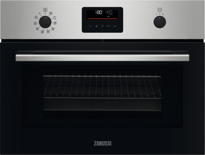 Zanussi ZVENM6X3 Series 60 CookQuick Compact Oven and microwave Built-in Microwave Stainless steel
