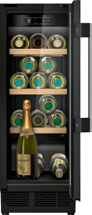 NEFF KU9202HF0G N70 82x30cm  Wine cooler with glass door Wine Cooler Black