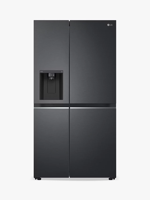 LG GSLV70MCTD  60/40 Frost Free Plumbed Water & Ice 635 Litres American Style Fridge Freezer Matte Black