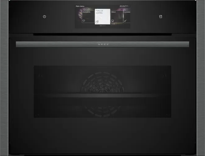 NEFF C24FT53G0B N 90 Built-in compact oven with steam function Built-in Microwave Graphite Grey