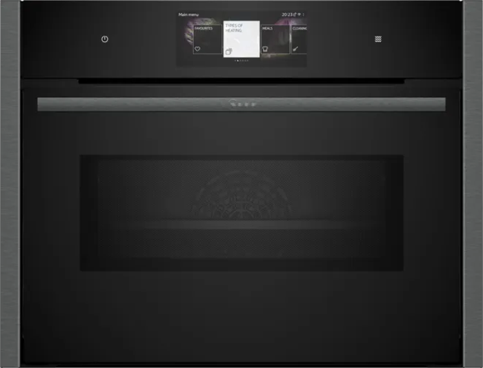 NEFF C24MT73G0B N90 60 x 45cm compact oven with microwave function Built-in Microwave Graphite Grey