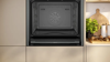NEFF B64FT53G0B N 90 60 x 60cm with Steam function Built-in Single Electric Oven Graphite Grey