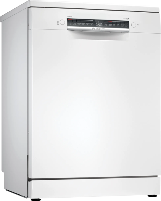 Bosch SMS4HKW00G Series 4 60cm 13 Place Settings Freestanding Dishwasher White