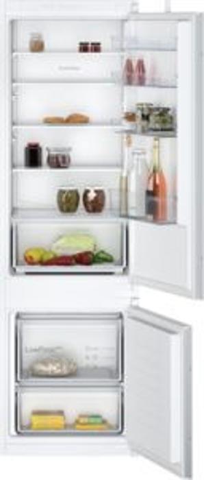 NEFF KI5871SE0G N 30 177.2 x 54.1 cm sliding  freezer at bottom 70 / 30 Integrated Fridge Freezer White