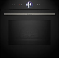 Bosch HMG7764B1B Series 8 Built-in oven with microwave 60 x 60 cm Built-in Microwave Black