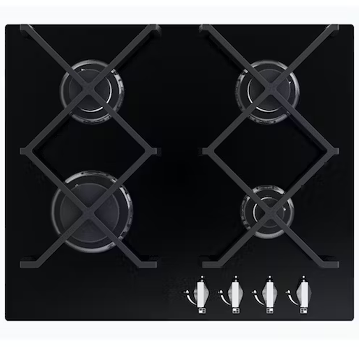 CATA UBGOG60DH 60cm 4 Burner Gas on glass Gas Hob Black