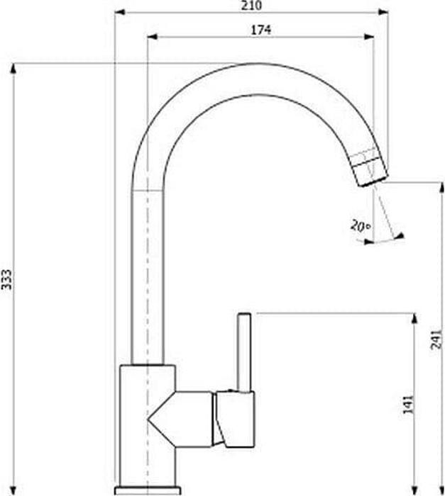 Blanco Envoy Single Lever Galvanic Mixer Tap Brushed Brass Built In Kitchens Appliances