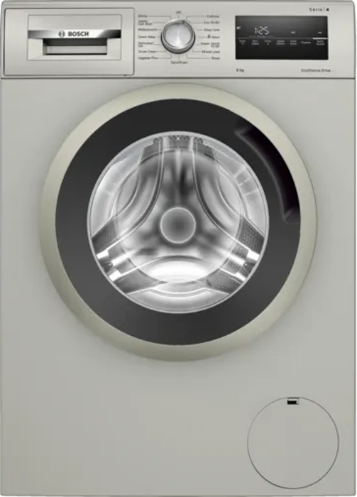 Bosch WAN282X2GB Series 4 8kg 1400rpm Washing machine, front loader Freestanding Washing Machine Inox