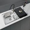 Homestyle KD100 Pack Kona Single Bowl sink + HS605 Tap Inset Sink and Tap Stainless steel