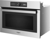 Whirlpool AKZ9 6220 IX Built-In Single Oven & AMW9615 Microwave Built-In Combi Pack Stainless steel