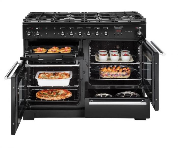 Rangemaster TOLP90DFFSL/C Toledo + 90 Dual Fuel Range Cooker Slate