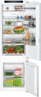 Bosch KIV87VFE0G Series 4 Built-in fridge-freezer with freezer at bottom flat hinge Low Frost Integrated Fridge Freezer White