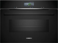 Siemens CM736G1B1B Built-in compact oven with microwave function Built-in Microwave Black