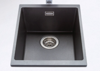 Carysil EN340-GR 37cm Single Bowl 340 x 400 Undermount Sink Graphite Grey