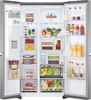 LG GSLV51PZXL 635Litres Total No Frost (Frost Free) Non Plumbed Ice and Water American Style Fridge Freezer Shiny Steel