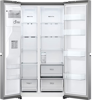 LG GSLV51PZXL 635Litres Total No Frost (Frost Free) Non Plumbed Ice and Water American Style Fridge Freezer Shiny Steel