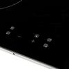 CDA HC6615FR Four Zone Touch control Ceramic Hob Black