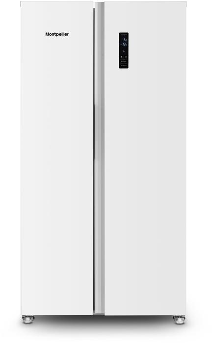 Montpellier MSBS442W Side by Side No Frost American Style Fridge Freezer White